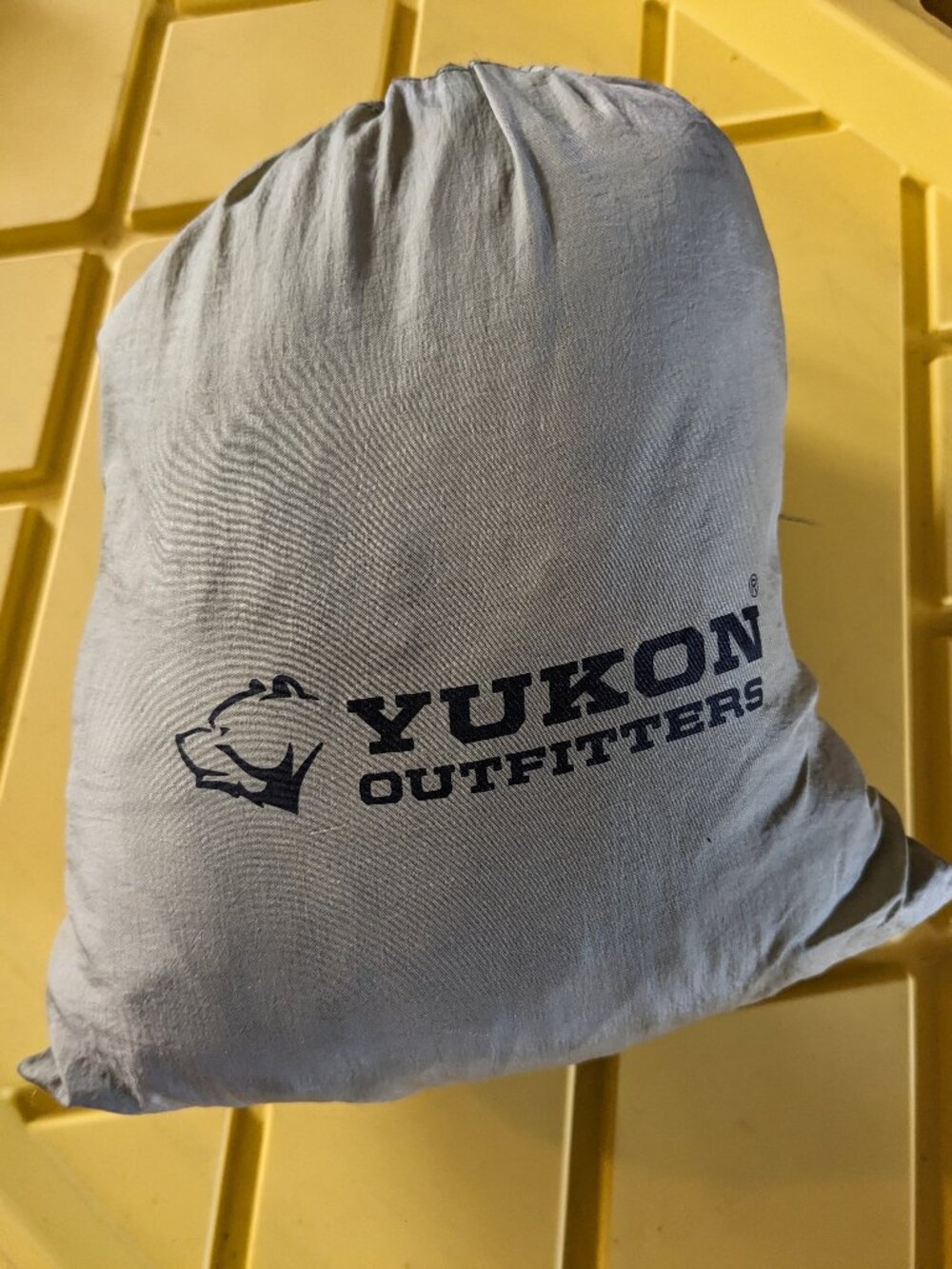 Yukon Outfitters Double Parachute Hammock Green Nylon Camp Gear Outdoor Hammock